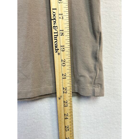 Woman's Splendor Lightweight Tan Turtleneck - Size M Layering Piece - Picture 8 of 10